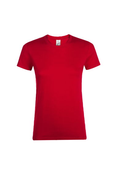 SOLS Womens/Ladies Regent Short Sleeve T-Shirt - Red