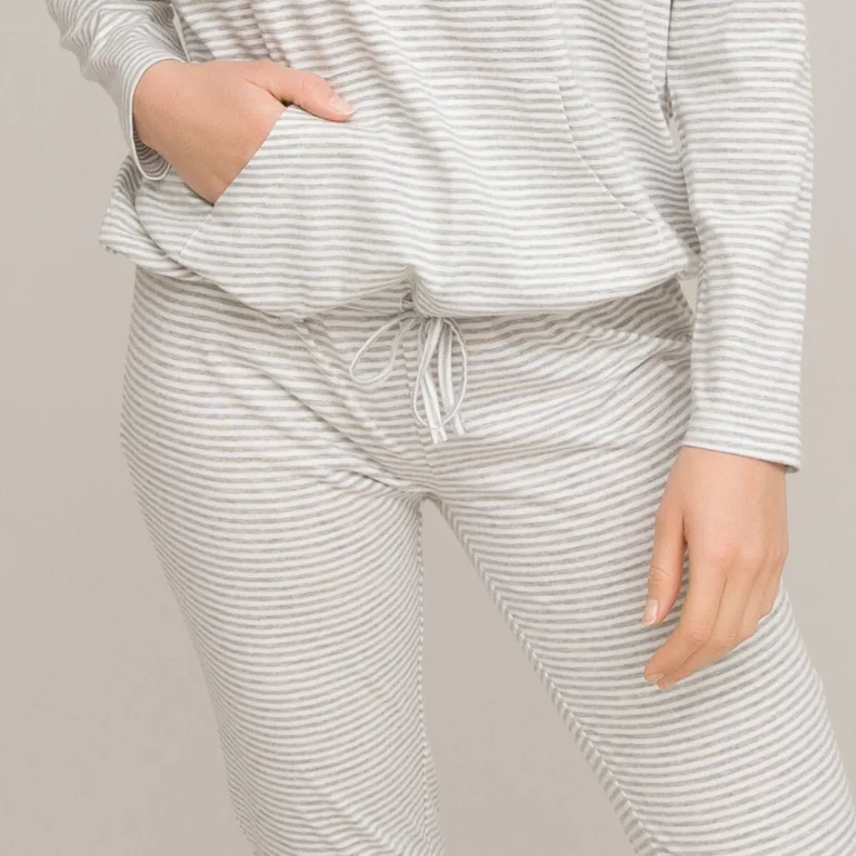 Striped Cotton Mix Pyjamas - 1