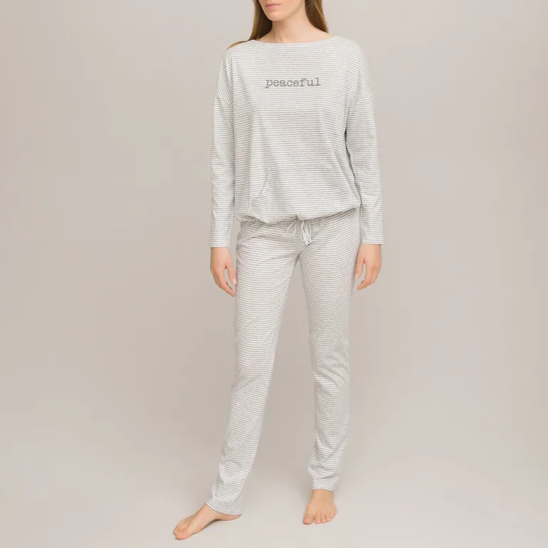 Striped Cotton Mix Pyjamas