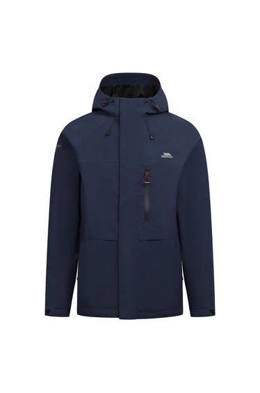 Trespass Mens Carnish Waterproof Jacket - Navy