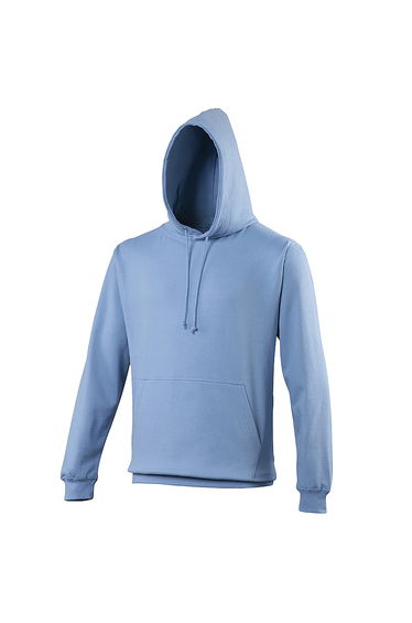 Awdis Unisex College Hooded Sweatshirt / Hoodie - Cornflower Blue