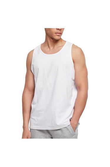 Mens Basic Tank Top - White