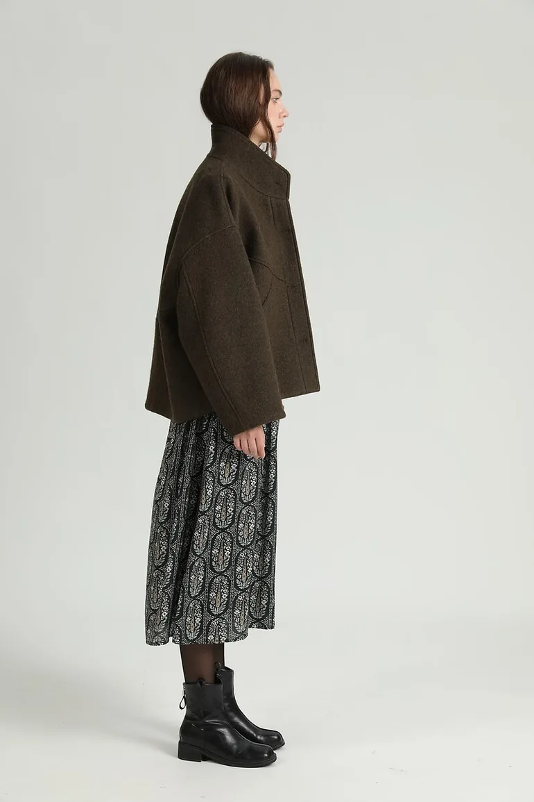 Wool Blend Jacket - 4