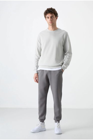 TOMMY Men's Plain Crew Neck Sweatshirt