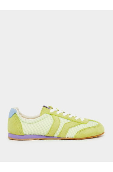 Retro Sole Lace Up Sneakers