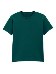Gildan Childens/Kids SoftStyle Ringspun T-Shirt - Fan Marine Green