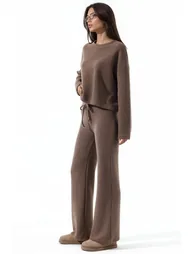 BUSEM Women’s Polyester-Cotton Pants