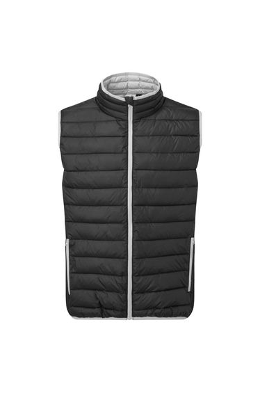 2786 Mens Traverse Padded Gilet - Black/Light Grey