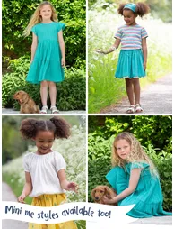 Pimperne jacquard stripe dress - 4