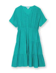 Pimperne jacquard stripe dress - 1