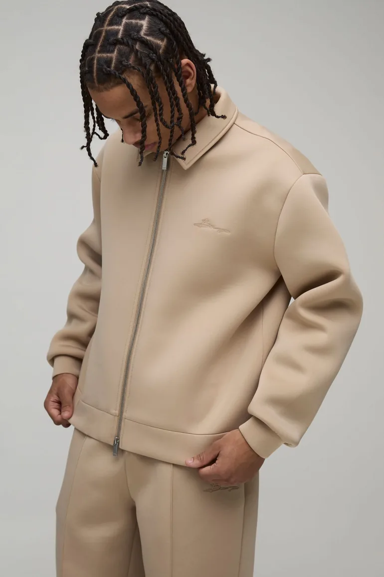 طقم بوهو مان باللون الرمادي - 2