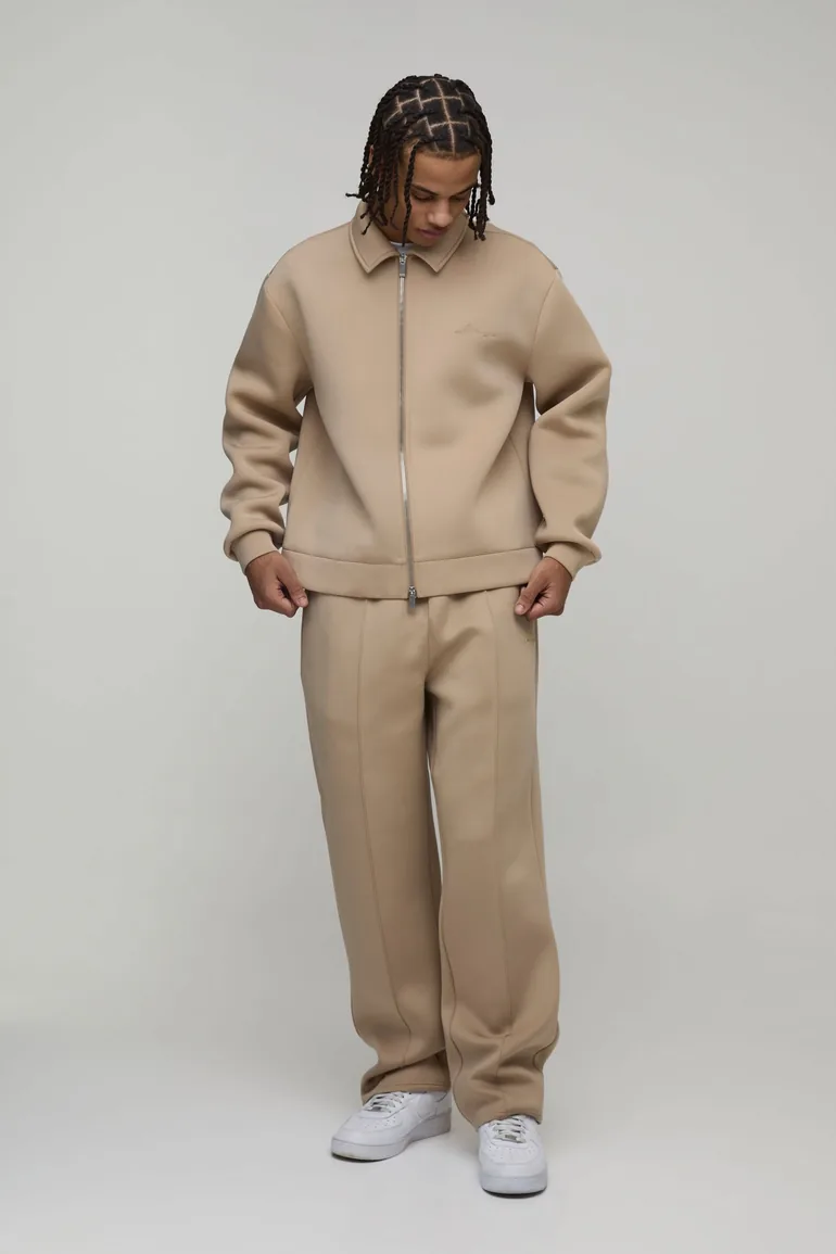 طقم بوهو مان باللون الرمادي