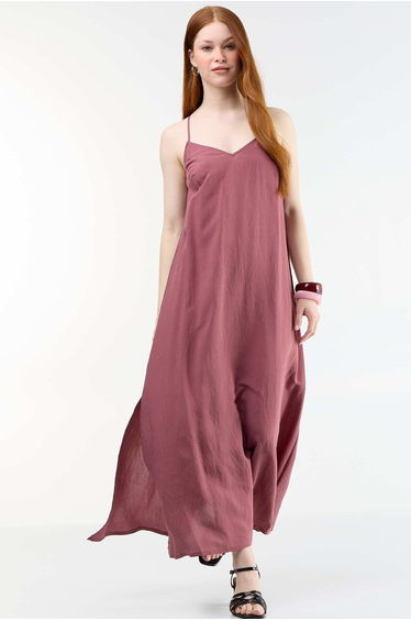 Fluid long dress PINK