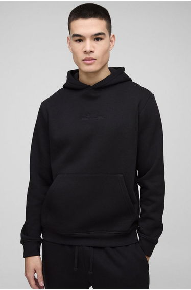 BM Signature Over The Head Hoodie - black