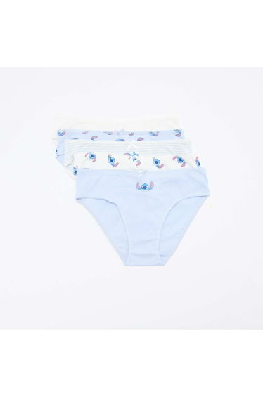 5-Pack 'Stitch' Briefs BLUE