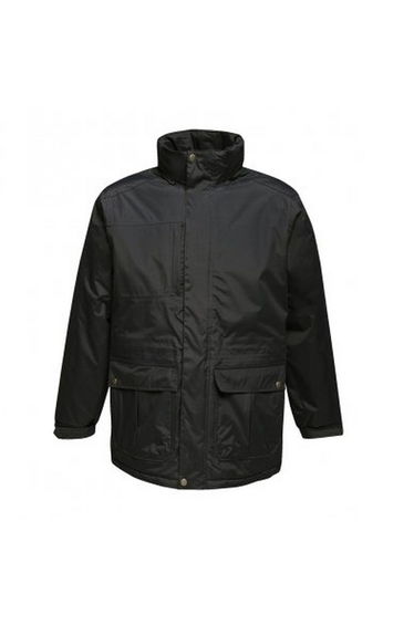 Regatta Mens Darby III Waterproof Insulated Jacket - Black/Black