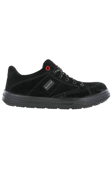 Grafters Mens Skate Type Toe Cap Safety Trainers - Black product thumbnail 2