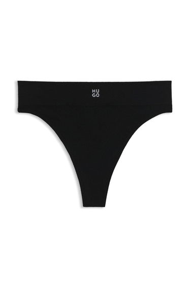 Seamless Thong Black