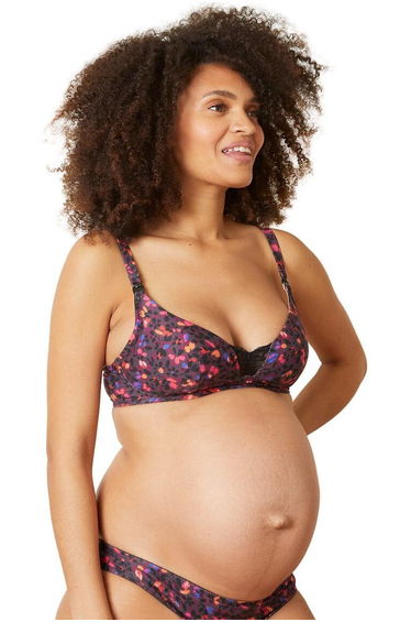 Lily Floral Maternity Bra