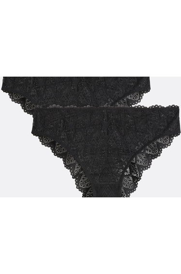 Lison Lace Knickers, Set of 2