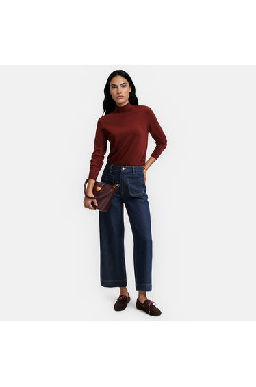 Fine Knit High Neck Jumper/Sweater