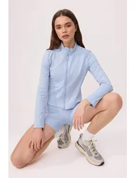 Light Blue Diving/Scuba Knitted Sports Jacket - 1