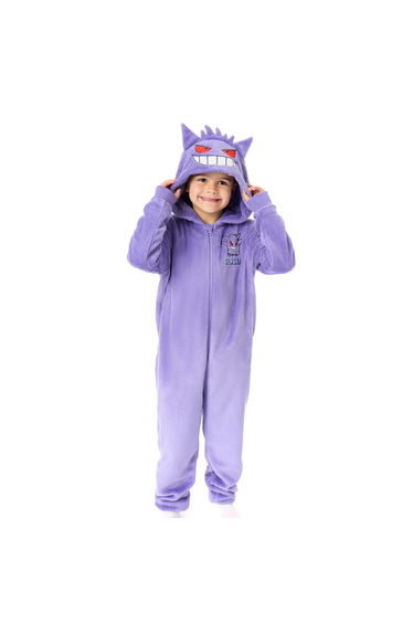 Pokemon Boys Gengar Bodysuit - Purple