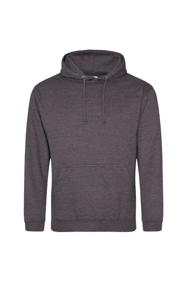 Awdis Unisex Adult College Hoodie - Charcoal