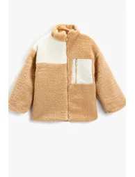 Girls' Camel Hair Jacket 3WKG20006AK