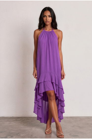 TFNC Cruz Berry Maxi Dress