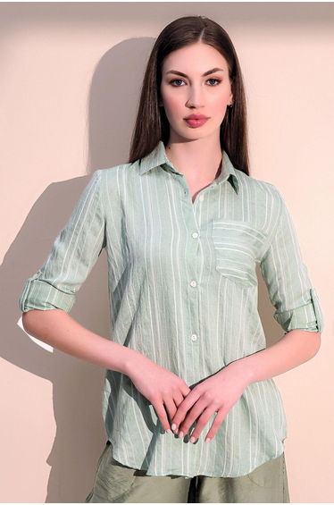 Green Special Long Shirt