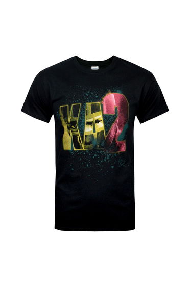 Kick-Ass Mens Graffiti T-Shirt - Black