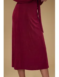 Petite Cowl Back Premium Jersey Midi Dress - 3