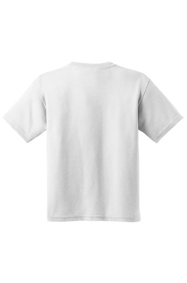 Gildan Youth Unisex Heavy Cotton T-Shirt - White product thumbnail 2