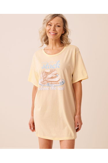 Pancake Print Sleepshirt