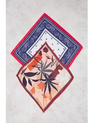 وشاح ترينديول باللون الكحلي