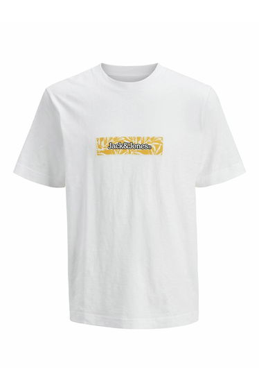 Logo Print T-Shirt with Crew Neck