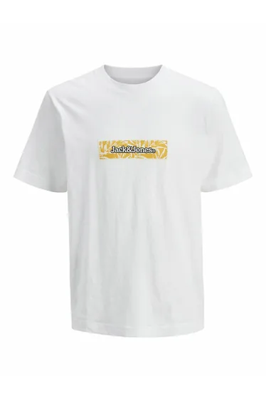 Logo Print T-Shirt with Crew Neck