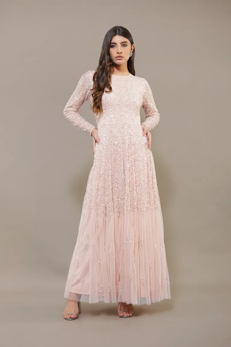 white tulle maxi dress Sweet Love Ivory Tulle Maxi Dress | Made-To-Order