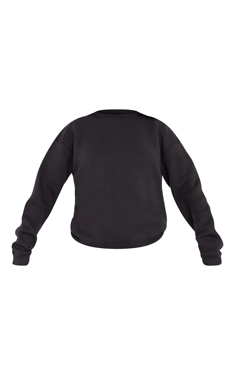 Tall Black Ultimate Basic Oversized Sweatshirt - 4