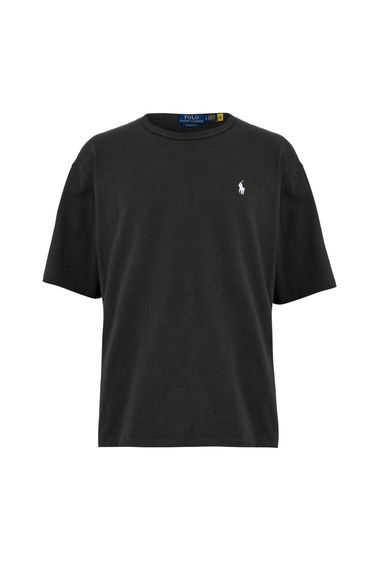 Ralph Lauren Mens Logo Polycotton T-Shirt - Deep Grey