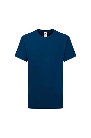 Fruit of the Loom Childrens/Kids Iconic 195 T-Shirt - Mountain Blue