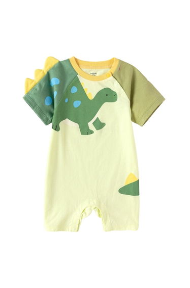 Unisex Short Sleeve Romper