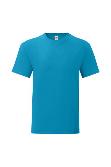 Fruit Of The Loom Mens Iconic T-Shirt - Azure