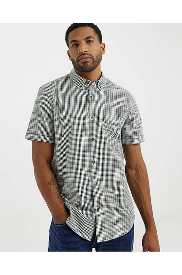 Oxford Check Short Sleeve Shirt