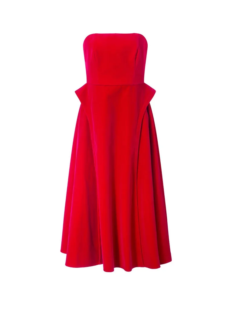 Fit and flare velvet dress Femi9 : Evening Dresses : VogaCloset Qatar