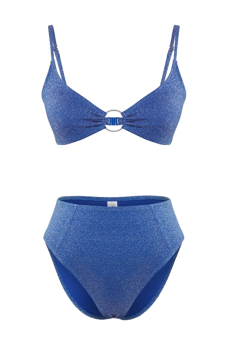 طقم بكيني بخصر عالي - 5