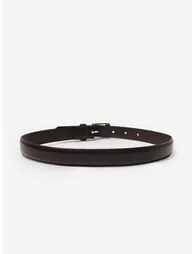 Boys Leather Belt in Brown - 3