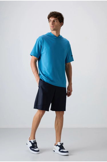 TOMMY Oversized Hooded Short-Sleeve T-Shirt