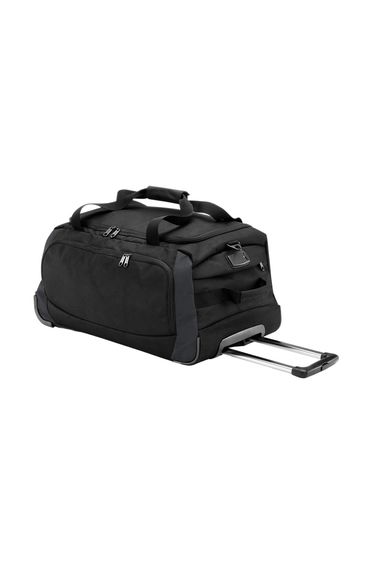 Quadra Tungsten Wheeled Duffel Bag - Black/Dark Graphite